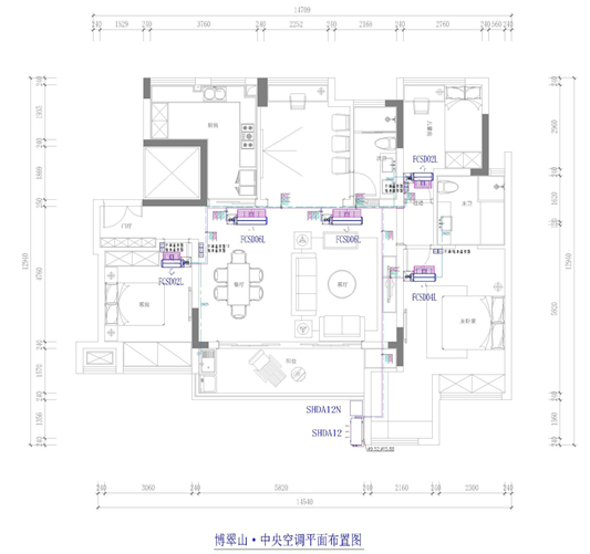 中央空調(diào)平面布置圖2